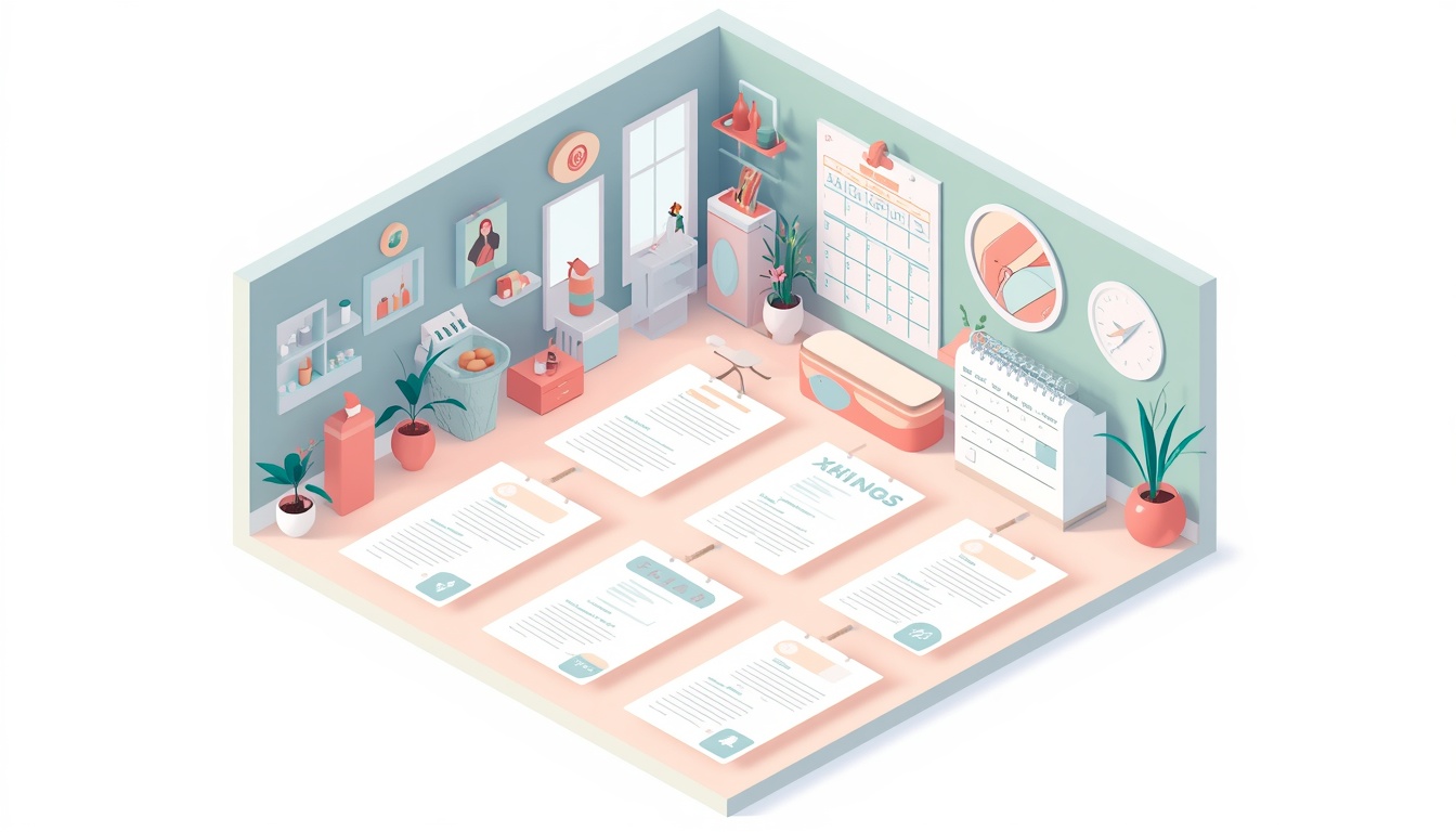Beauty Salon Seo Service Menu For Treatments And Appointments