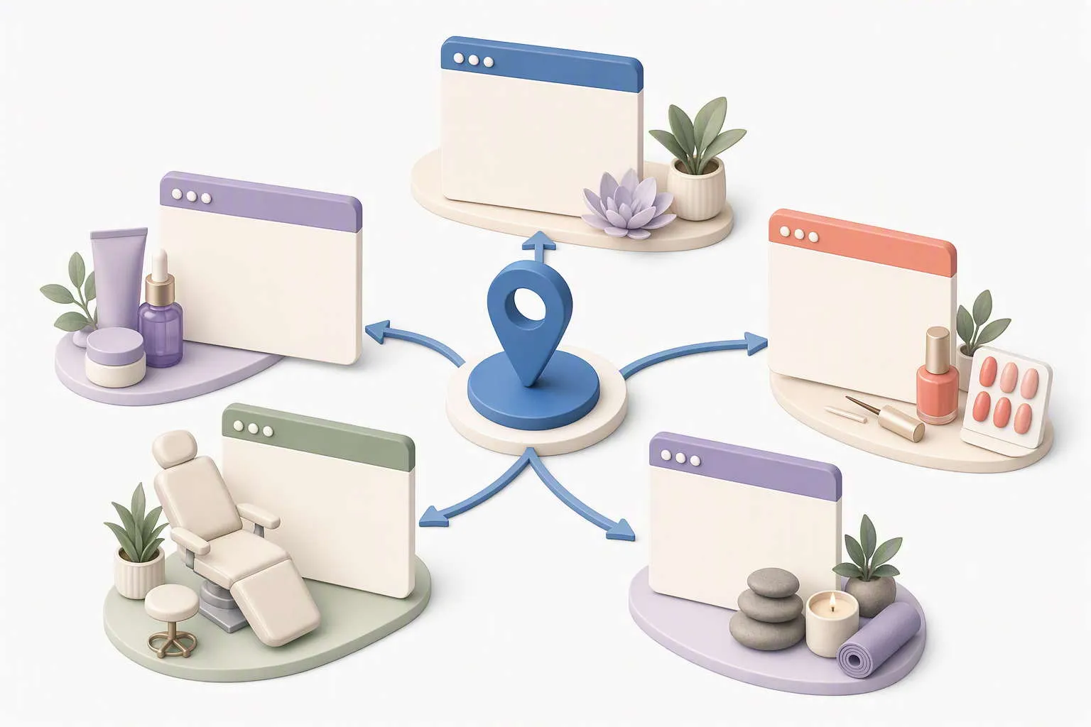 Assigning Beauty And Wellness Keywords To Service Pages
