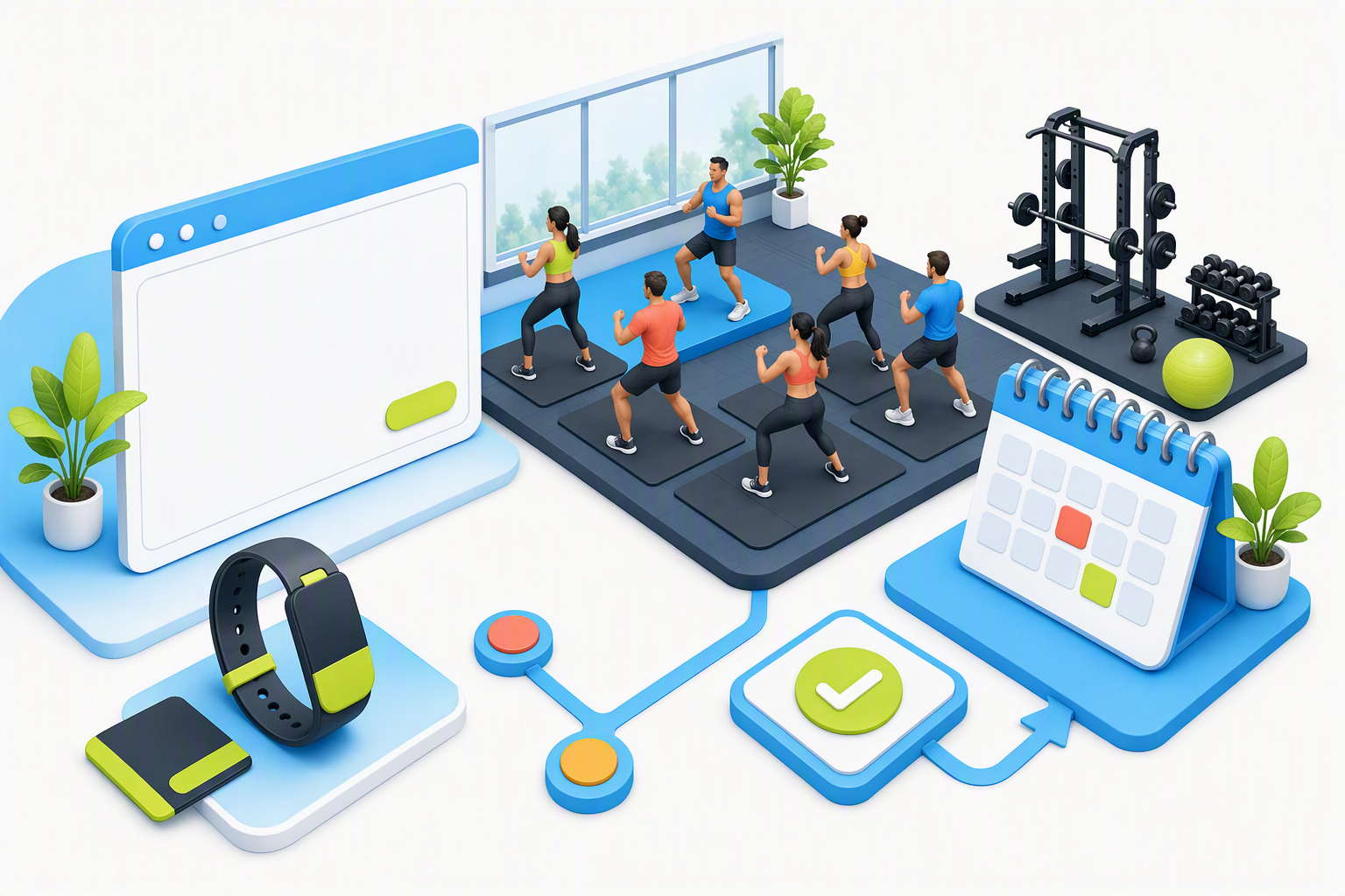 Gym Class Seo Landing Page For Members And Trial Bookings