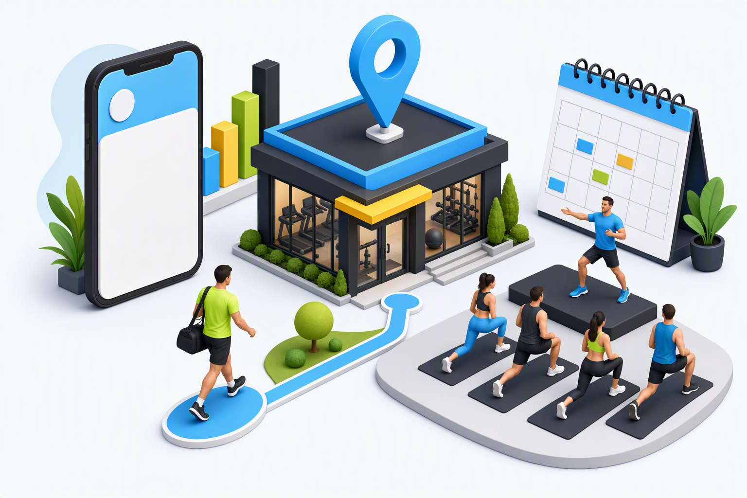 Gym Classes Google Visibility And Local Booking Information
