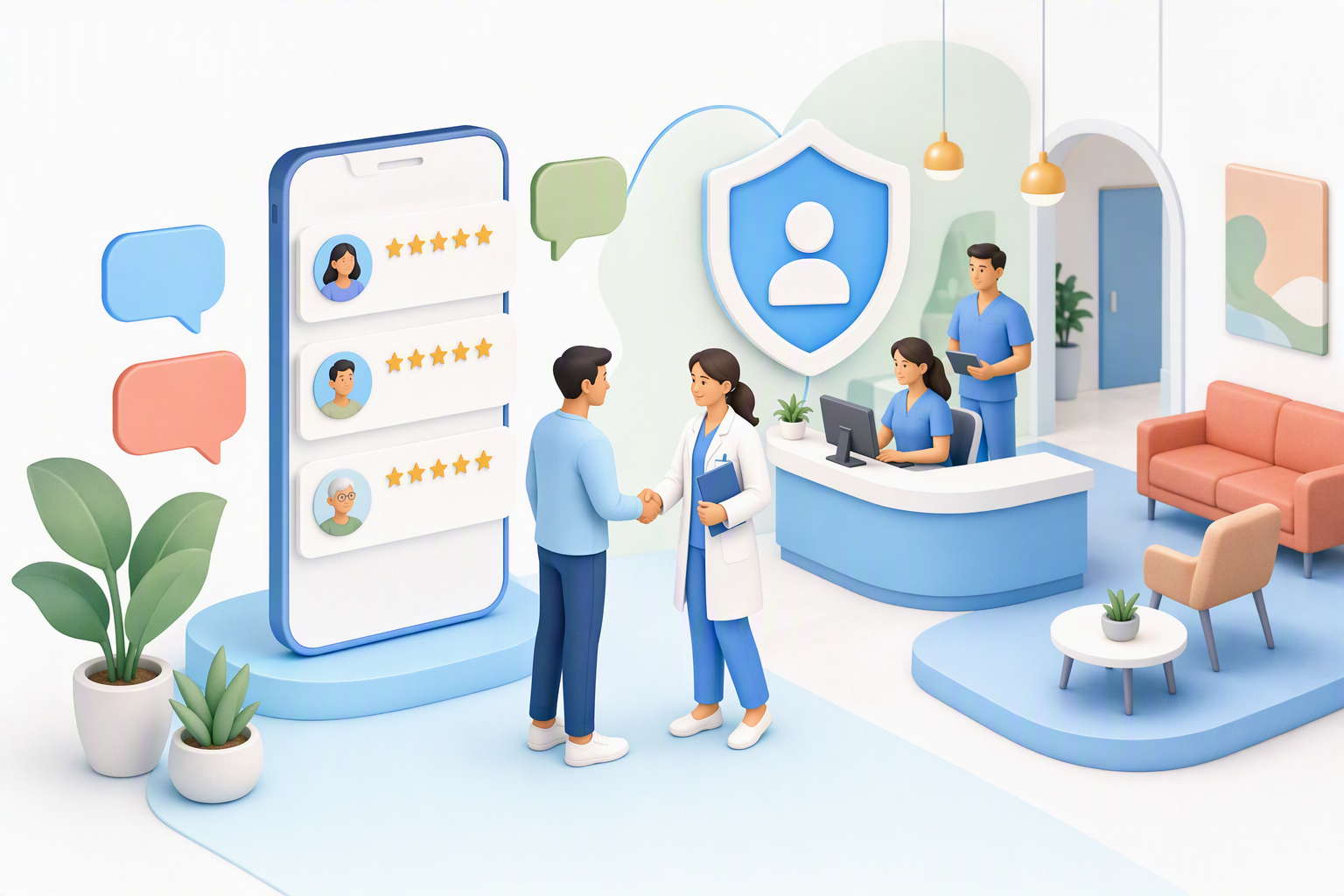 Local Reviews Supporting Healthcare Clinic Seo