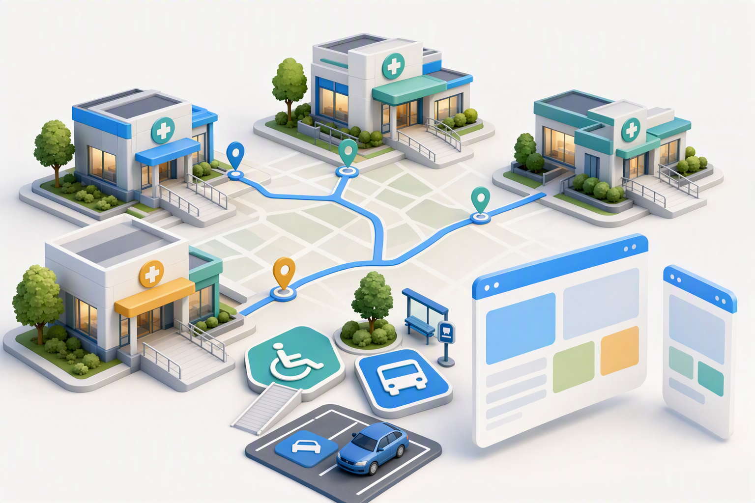 Location Pages For Local Healthcare Clinics Seo