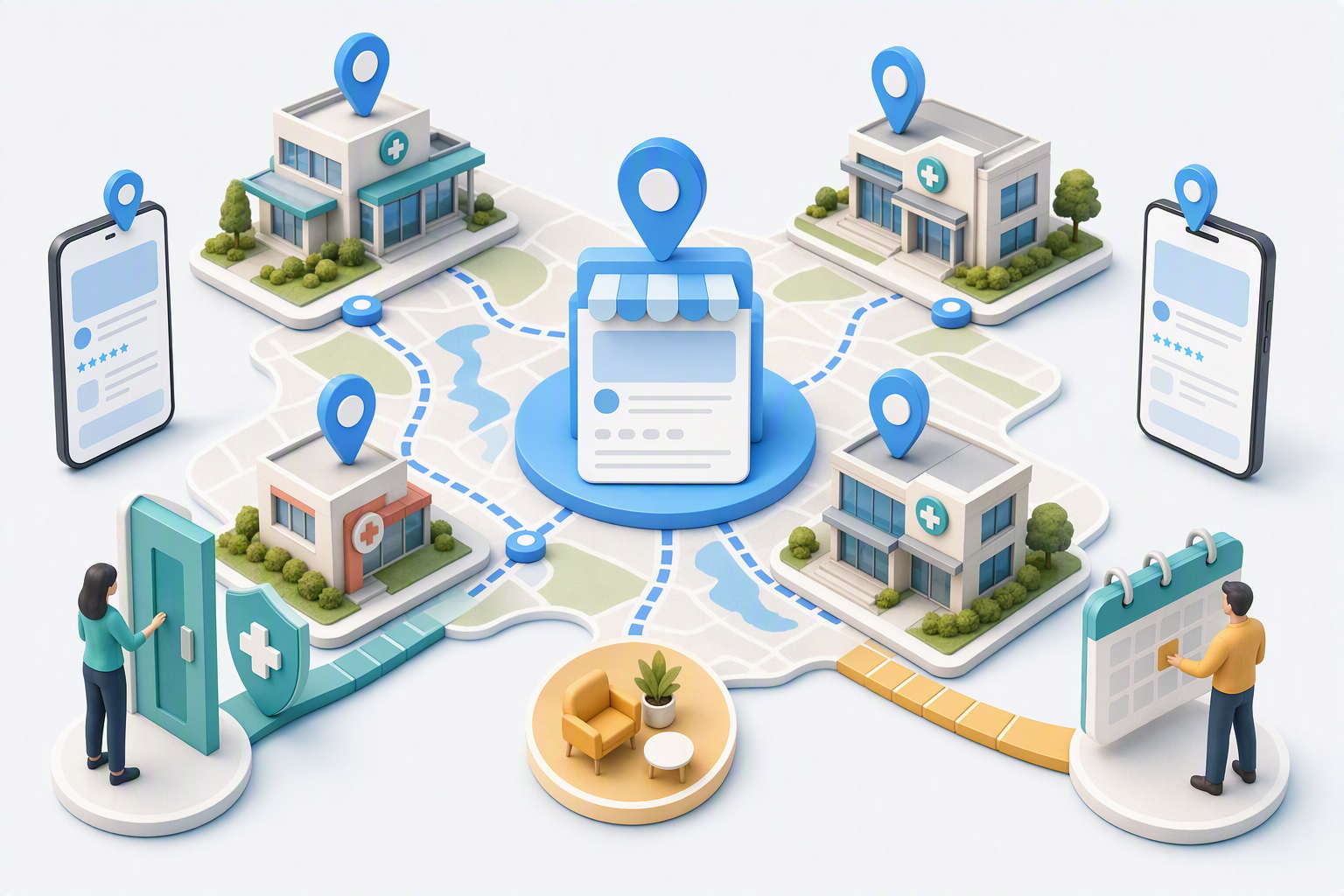 Google Business Profiles For Multiple Healthcare Clinic Locations