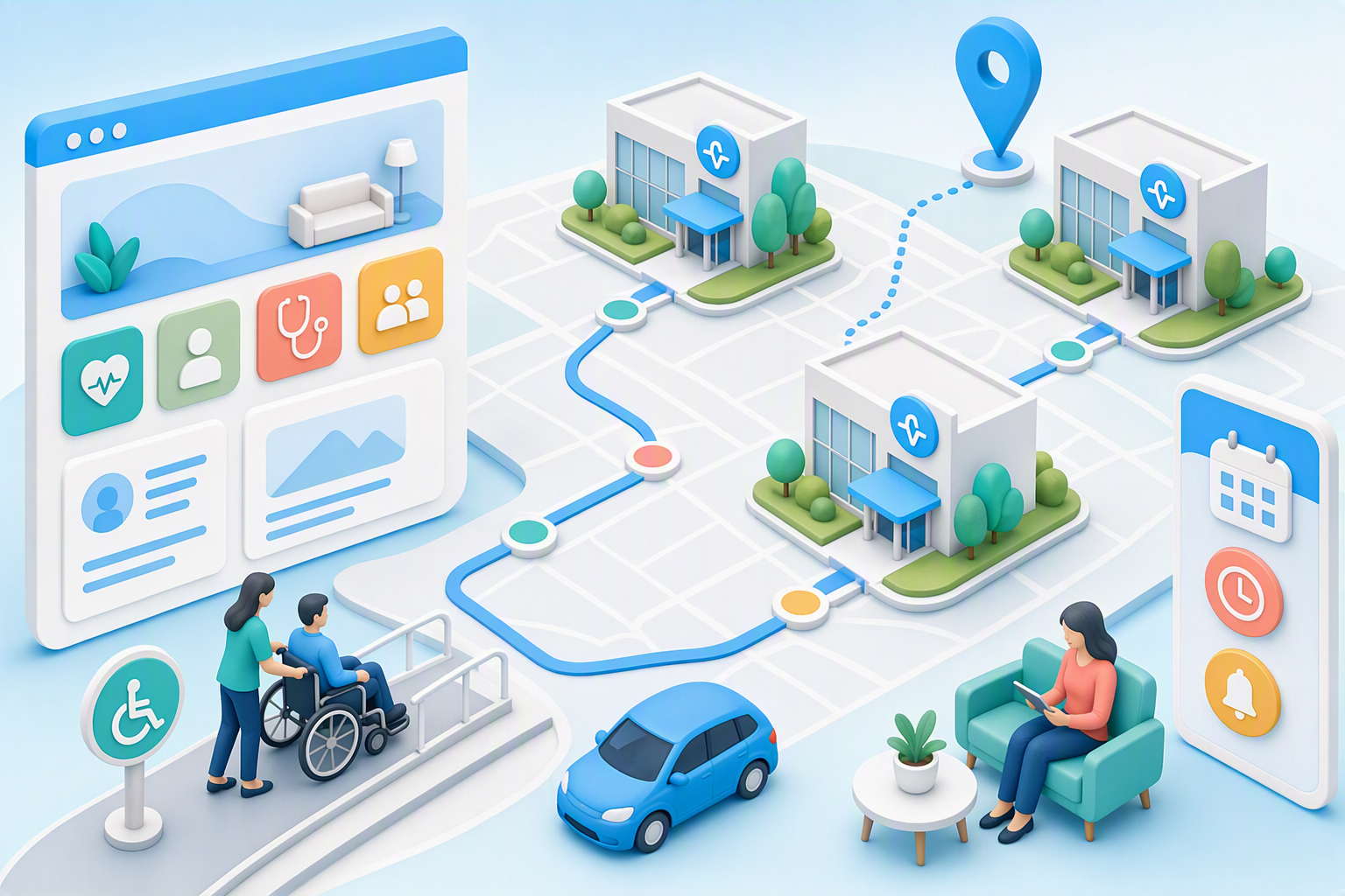 Healthcare Service Pages And Clinic Locations