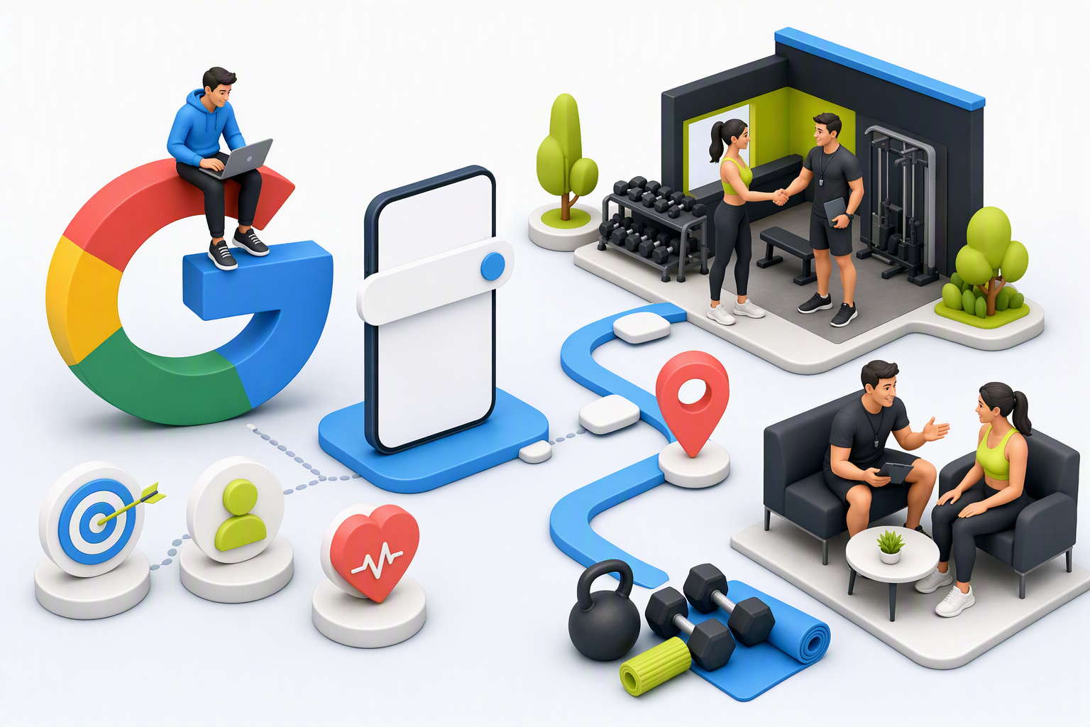 Personal Trainer Leads From Google Client Intent